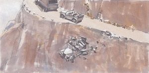 Truck chase